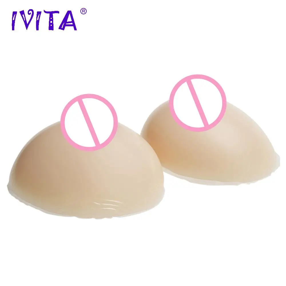 IVITA 1600 г искусственные реалистичные силиконовые формы груди полностью