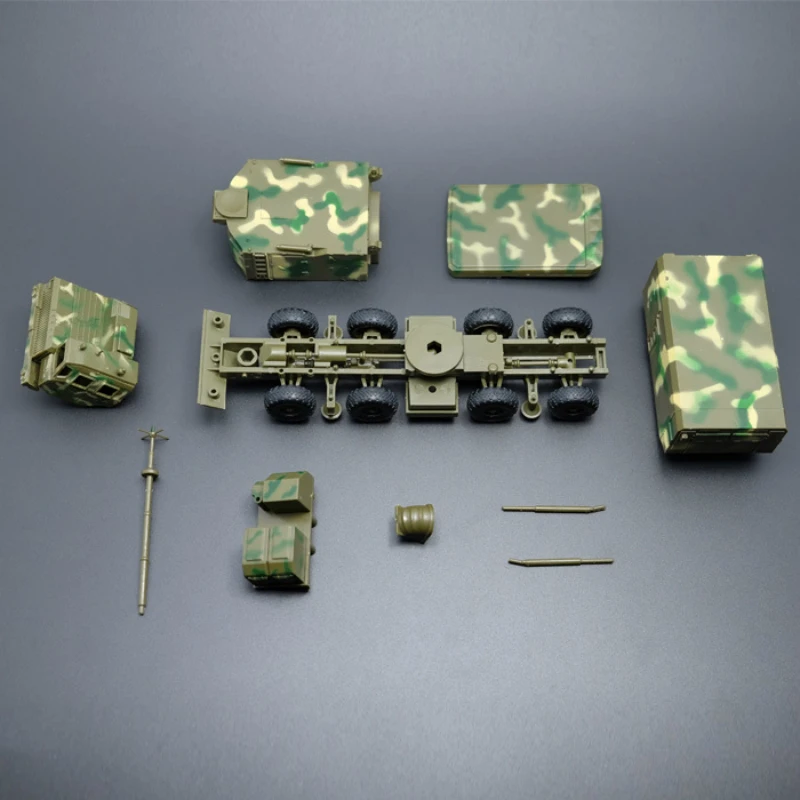 1: 72 Радиолокационная машина S300 наземно-воздушные блоки Детские Обучающие сборные модели строительные наборы блоки игрушки запуск ракеты игрушки