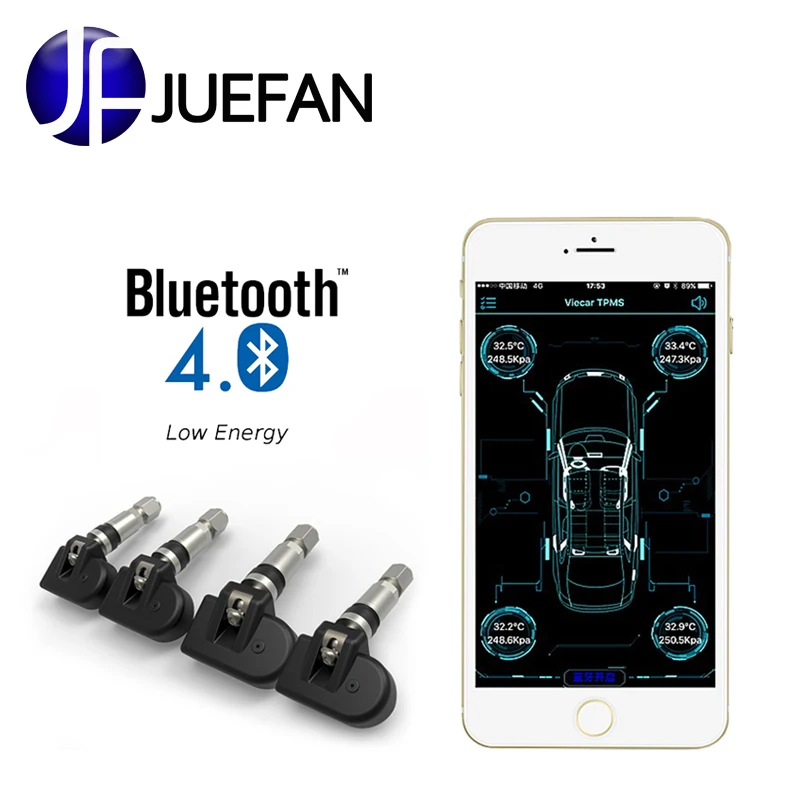Давление в шинах Bluetooth TPMS давление система сигнализации давления безопасности
