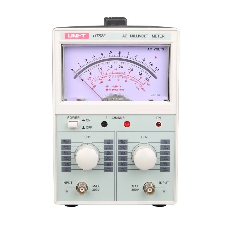 UNI T UT621 UT622 Аналоговый Цифровой Вольтметр напряжения аналоговый мультиметр 100uV 300V