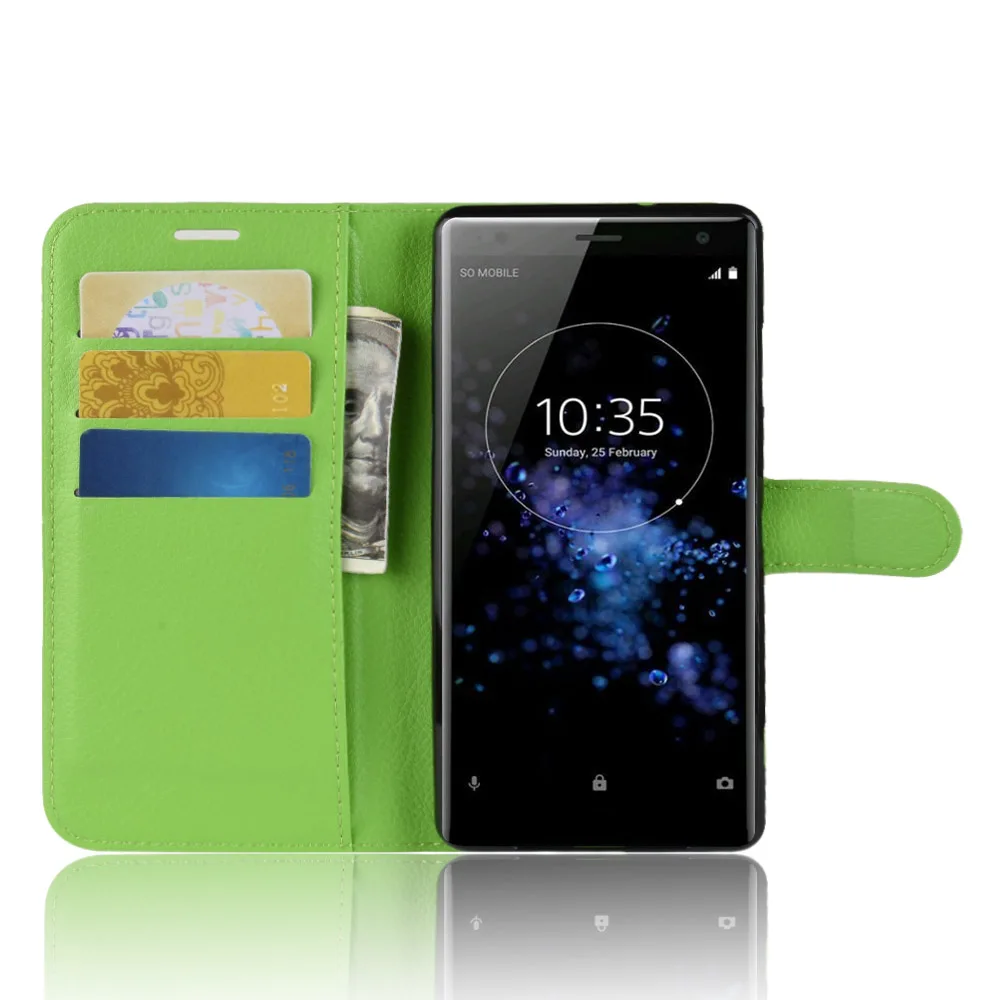 

YINGHUI Flip Leather Case For Sony Xperia XZ3 Phone Wallet Cases Card Holder Cover protective case For Sony Xperia XZ3 Cover