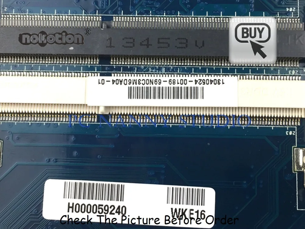 PANANNY H000059240 для Toshiba Satellite P55T P55 материнская плата ноутбука i5 4200U 1 6 GHz DDR3L