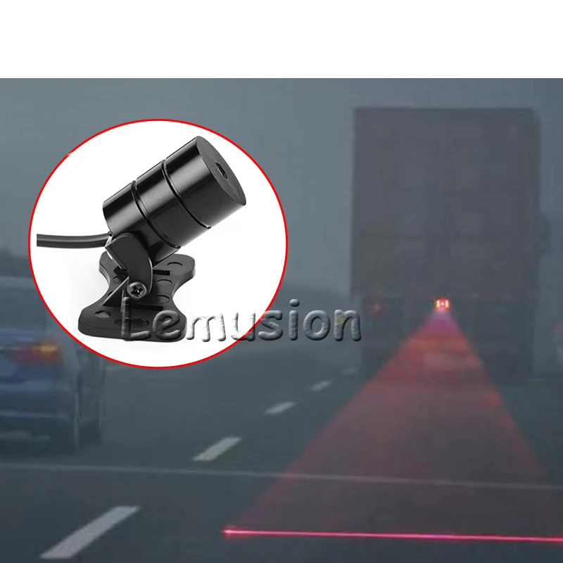 1х автомобильный красный лазерный задний противотуманный светильник 12 В для Lexus RX