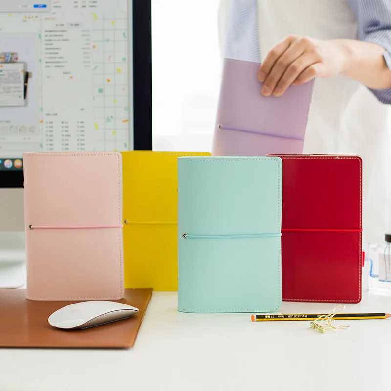 Новинка 2017 корейский кавайный Macaroon Высококачественная кожаная обложка для