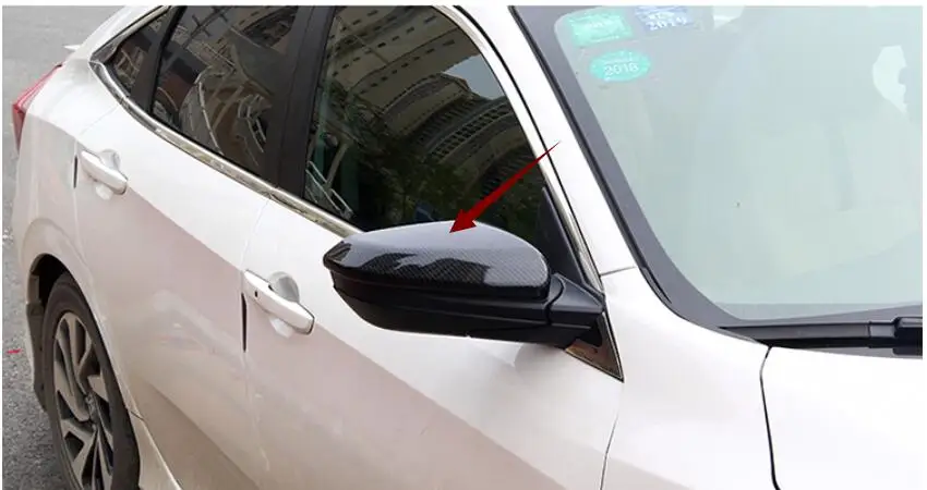

Крышки для бокового зеркала заднего вида для Honda Civic 2016 2017 2018