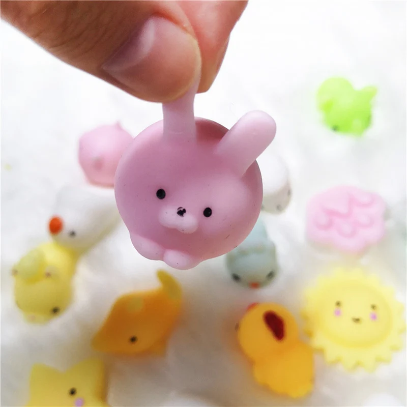 10/20/40 шт Мини Mochi медленно поднимающиеся мягкие игрушки Kawaii животные Мягкая панда