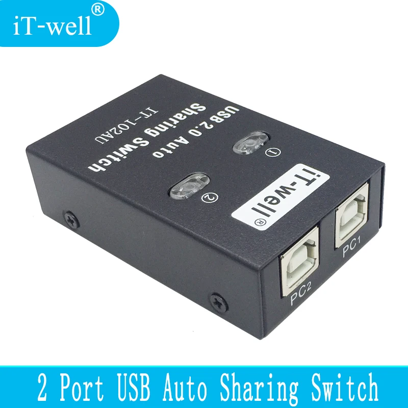 Автоматический Разветвитель usb для принтера|KVM-переключатели| |