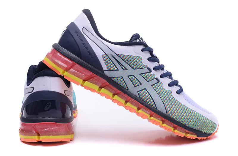 Новое поступление Asics Gel-Quantum 360 Мужская обувь дышащая устойчивая обувь для бега уличная теннисная обувь