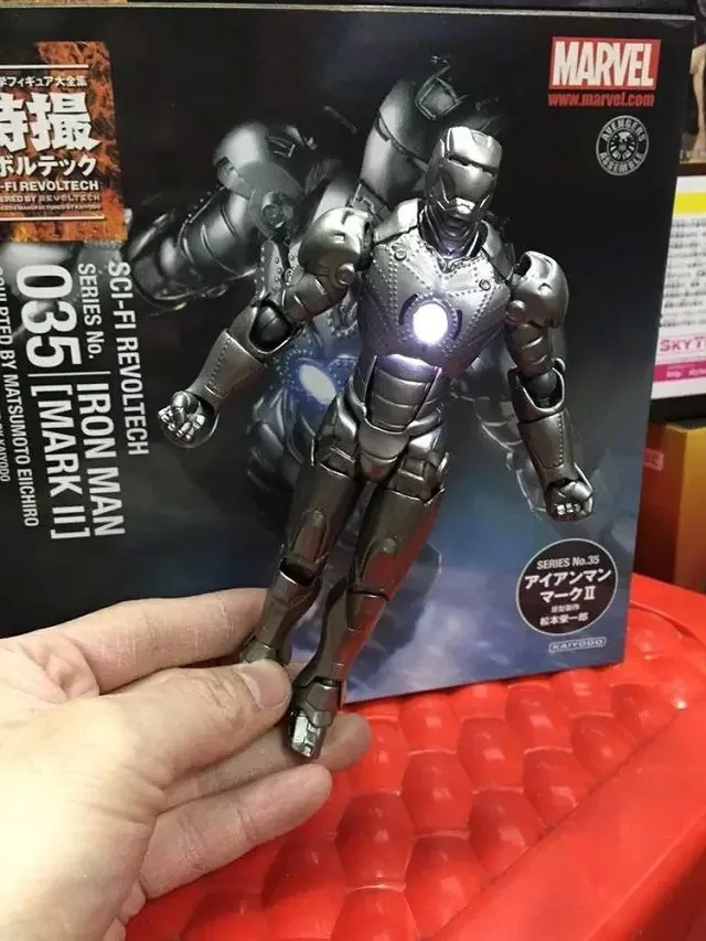 Фильм рисунок № 036 Железный человек Mark III MK3 покупка no.035 2 II из ПВХ движущаяся