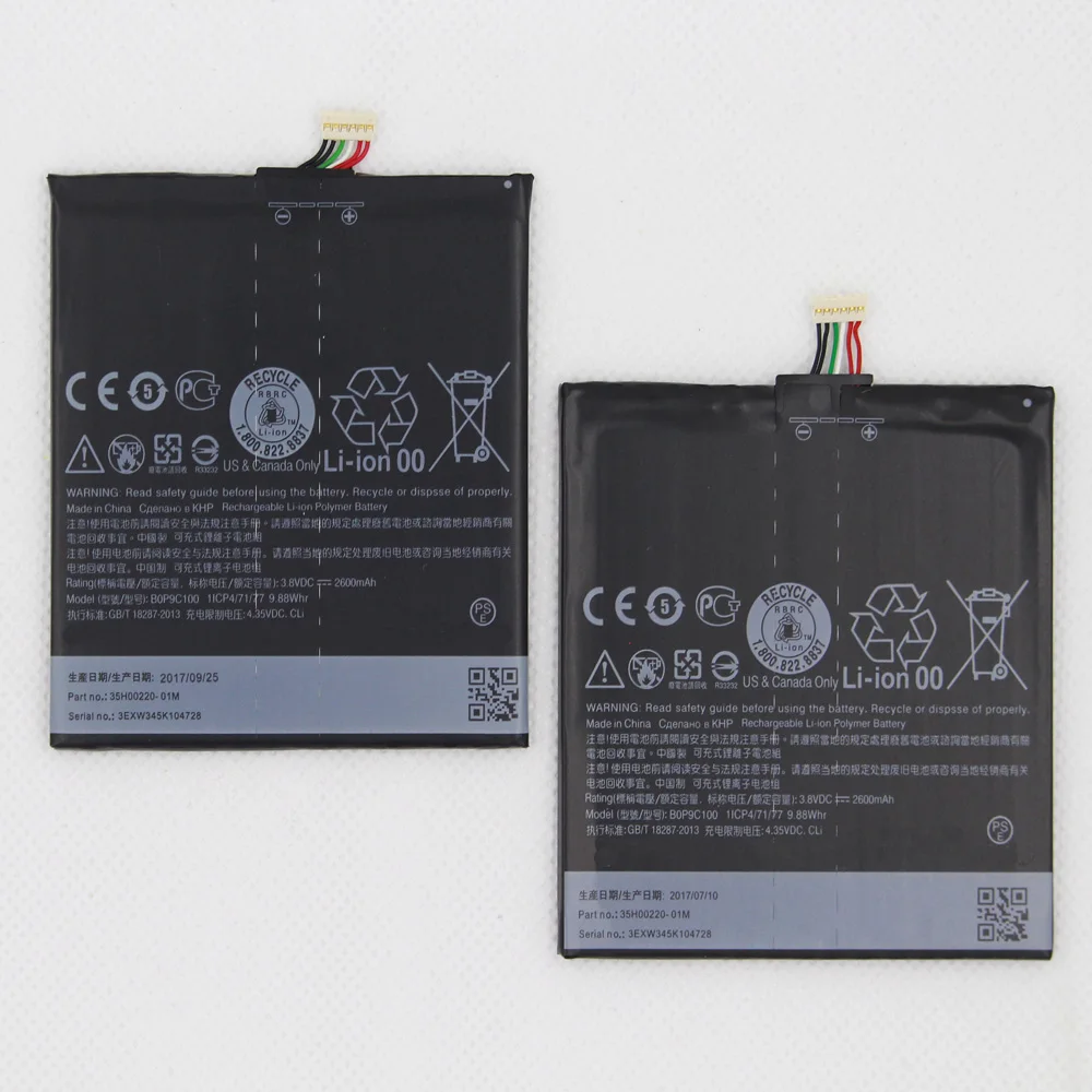 10 шт./лот ISUNOO сменная батарея для телефона B0P9C100 HTC D816W Desire 816 Dual sim S16w 816T