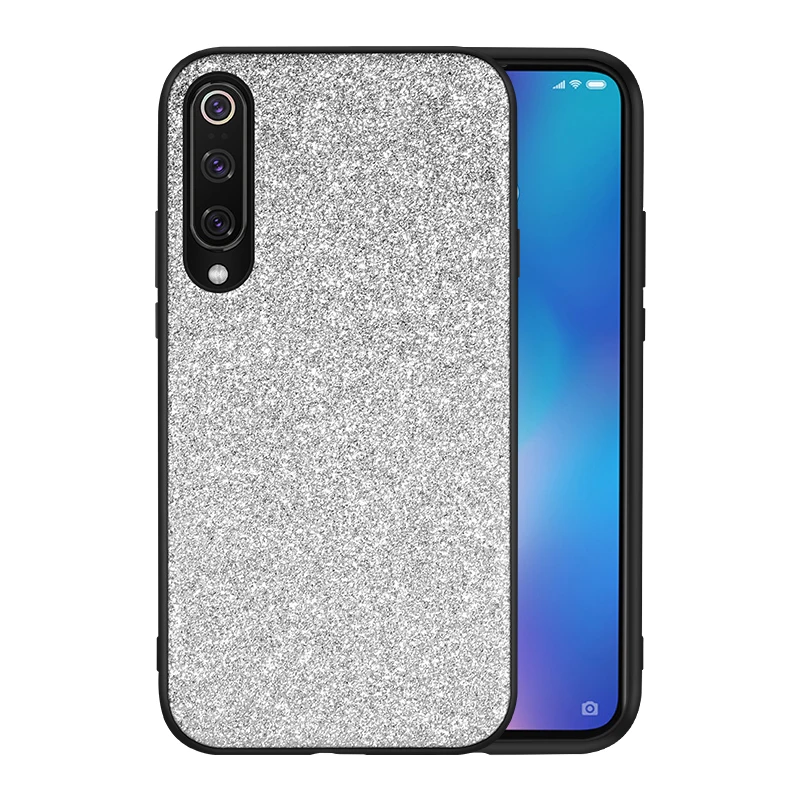 Xiaomi mi 9se Flash powder Mobile Phone Shell TPU soft rubber edge 8 9 8se phone case |
