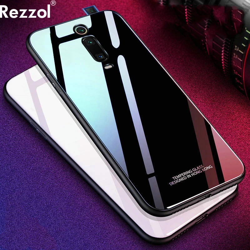 For Xiaomi Redmi K20 Pro Case Tempered Glass Hard Cover K 20 Shockproof Coques Fundas |