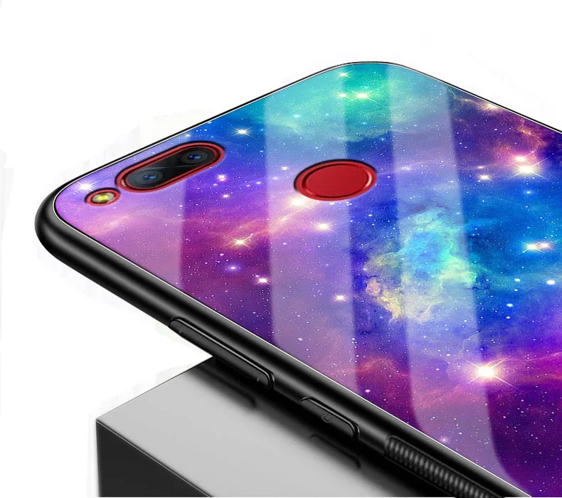 For ZTE Z17 mini Case 5.2 inch Glass Hard Back Cases For ZTE NUBIA Z17 mini Case Cover Z17mini Z 17 Tempered Soft Bumper
