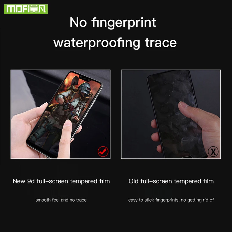 Mofi для Xiaomi Redmi 6 Pro Защитное стекло A2 Lite стеклянная пленка полное покрытие A2lite