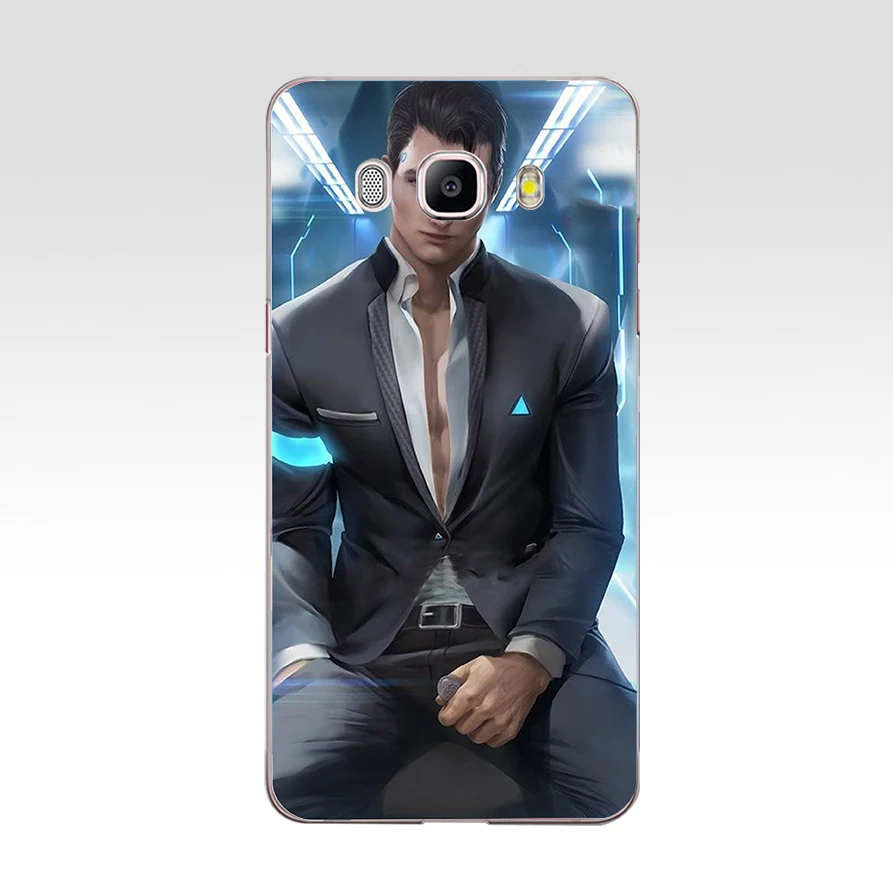 111FG Детройт стать человеком Мягкий Силиконовый ТПУ чехол для телефона Samsung j3 j5 j7