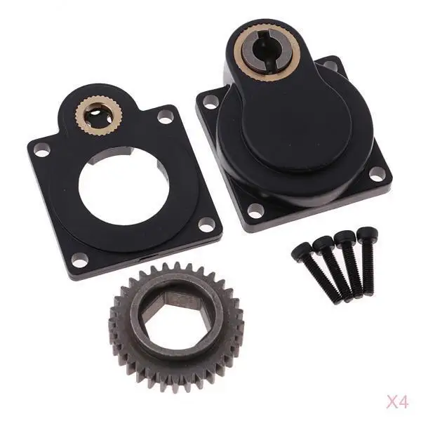 

4 шт., детали для дрели, задняя пластина электрического стартера, двигатель 16 18 21 для 1:10 RC HSP, аксессуары «сделай сам»