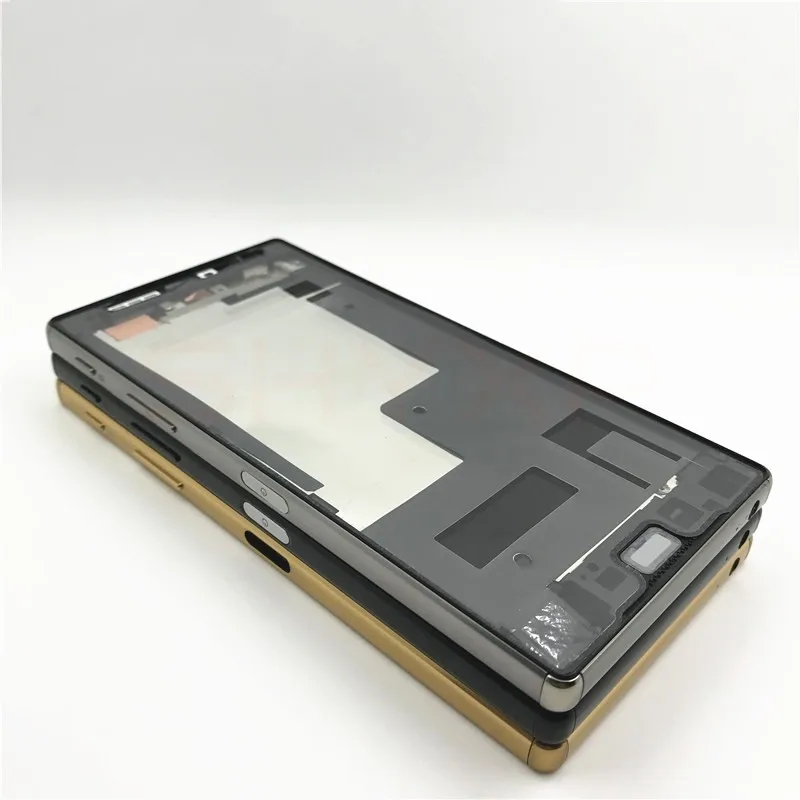 Для sony Xperia Z5 premium Z5P E6853 E6833 E6883 рамка средняя рамка Корпус крышка Запасные Части 10 шт./лот