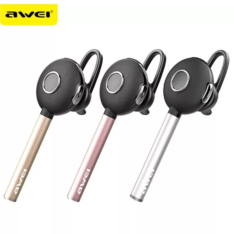 Awei A825BL Bluetooth наушники беспроводная гарнитура металлические мини-наушники с