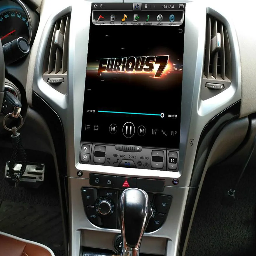 Wekeao 14 1 &quotАвтомобильный Радио gps навигационный плеер для Opel Astra J 2014 4 K HD Поддержка