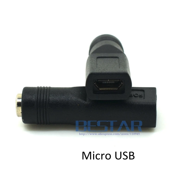 Адаптер питания 5 в постоянного тока 5*2 1 Для USB 3 типа C Женский мм * 2 Micro адаптер |