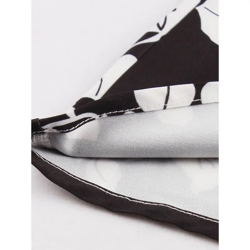 Elegant Summer Sweet Office Ladies Plus Size Party Vintage Women Midi Dresses Print Chic Retro Female Fashion 2019 Dress | Женская