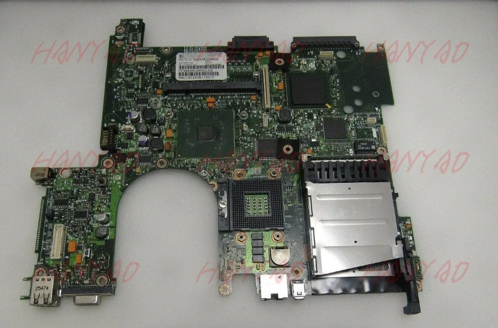 Материнская плата для ноутбука hp nx6110 383219 001 ddr1 6050a0055001 a04 бесплатная доставка 100%