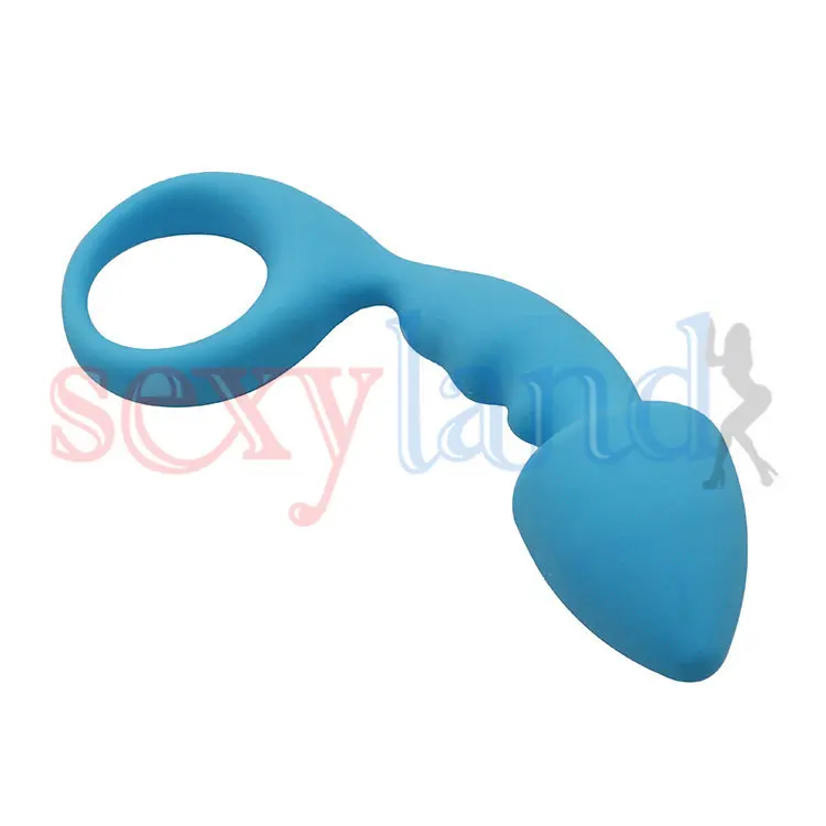 Водонепроницаемый Гладкий силиконовый G Spot Анальные игрушки Анальная пробка