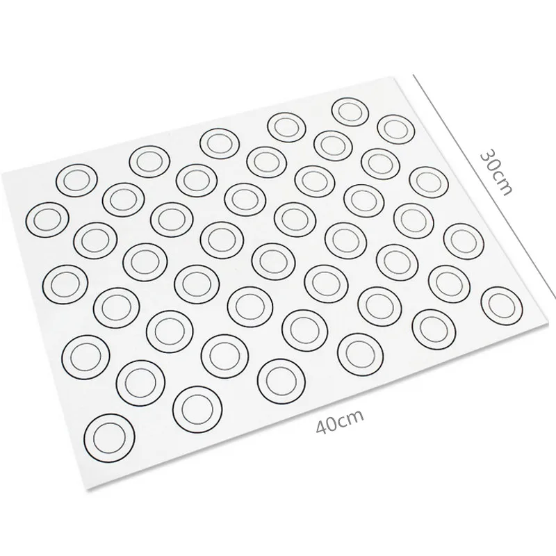 Силиконовый коврик для теста Aomily 40*30 см 44 круга инструменты выпечки макароны|dough