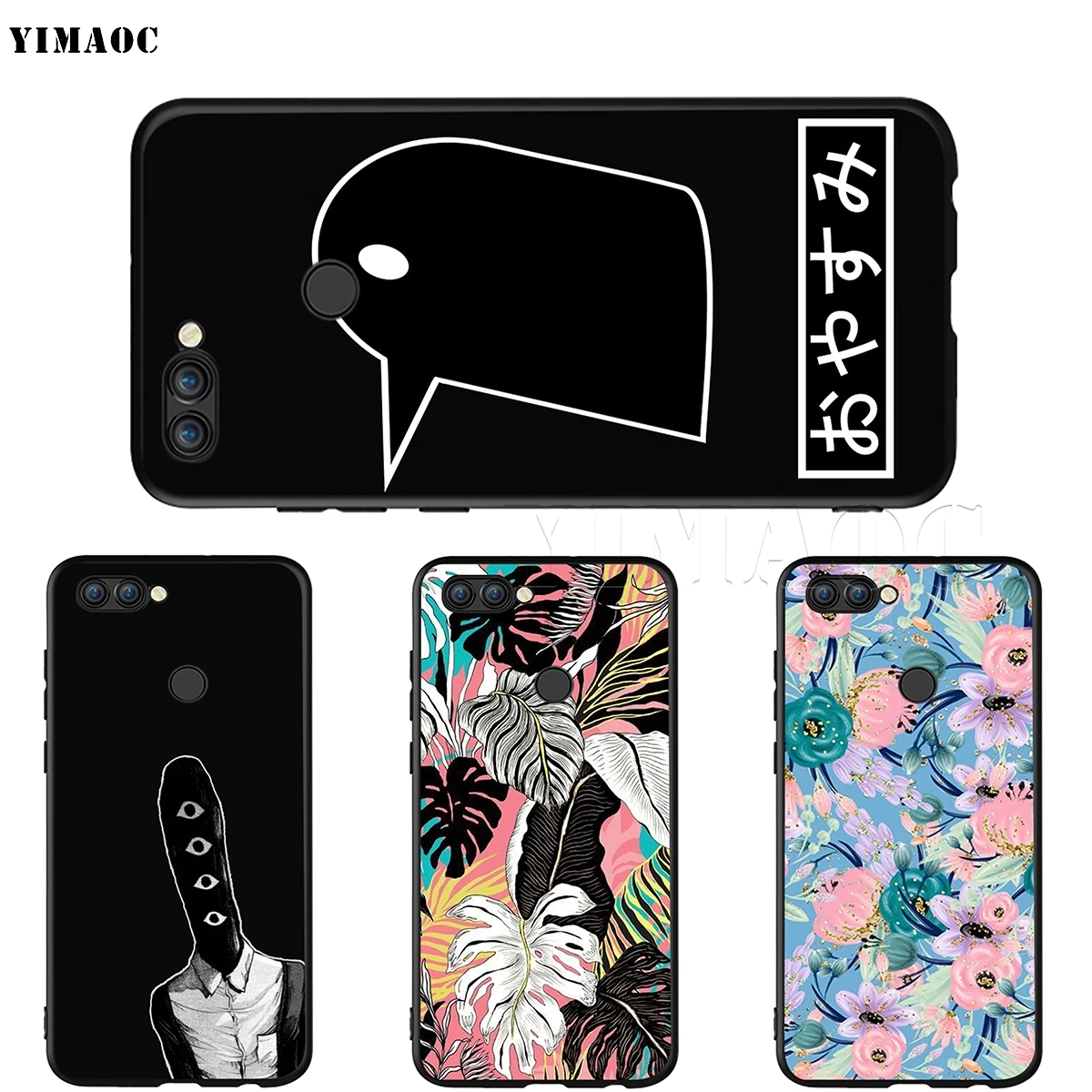 Силиконовый чехол YIMAOC Goodnight Punpun для Huawei Honor 6a 7a 7c 7x8 9 10 Lite Pro Y6 Prime 2018 2017|Бамперы| |