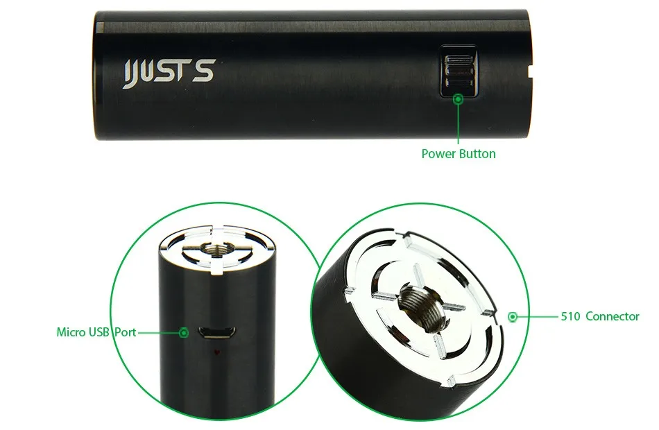 Eleaf IJust S аккумулятор 3000 мАч макс 50 Вт электронные сигареты Vape батарея мод для IJust S атомайзер Vs IJust 3/ego aio
