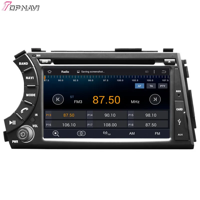 Topnavi 7 ''Octa Core 4GB RAM Android 6 0 автомобильное радио GPS для SSANGYONG Kyron Actyon/Kyron/Micro