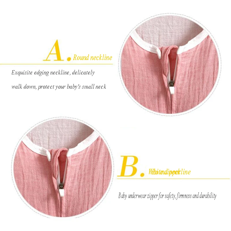 Спальные мешки для новорожденных спальные детской кроватки хлопковые Летний