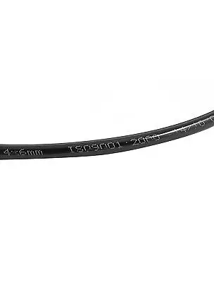 12M 39Ft Length 4mm x 2.5mm Size Pneumatic Air PU Hose Pipe Tube Black | Обустройство дома
