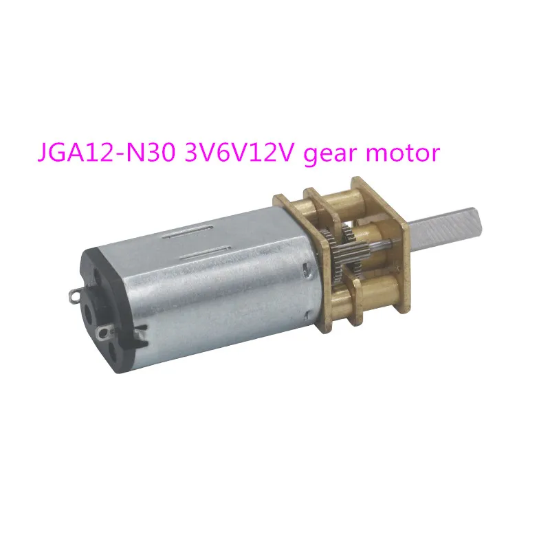 JGA12-N30 3V6V12V редукторный двигатель, микро низкоскоростной двигатель, используется для офисных принадлежностей/цифровых продуктов/камеры rocker/микроволновки