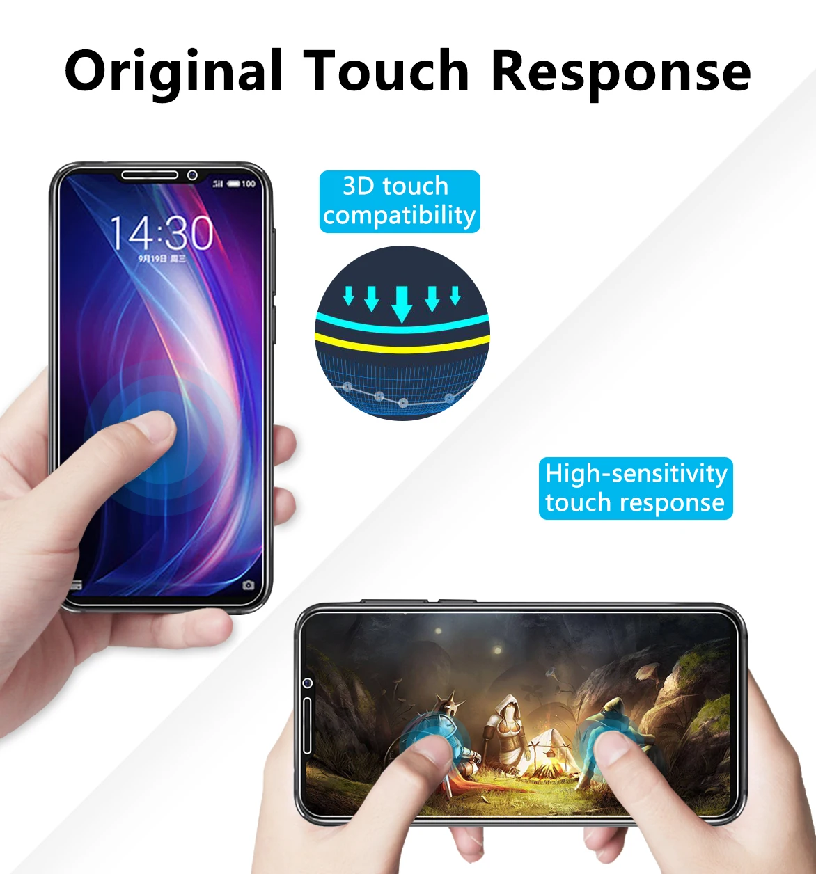 2.5D 0,26 мм 9H Премиум Закаленное стекло для Meizu X8 Защитная пленка для Meizu X8 6,2