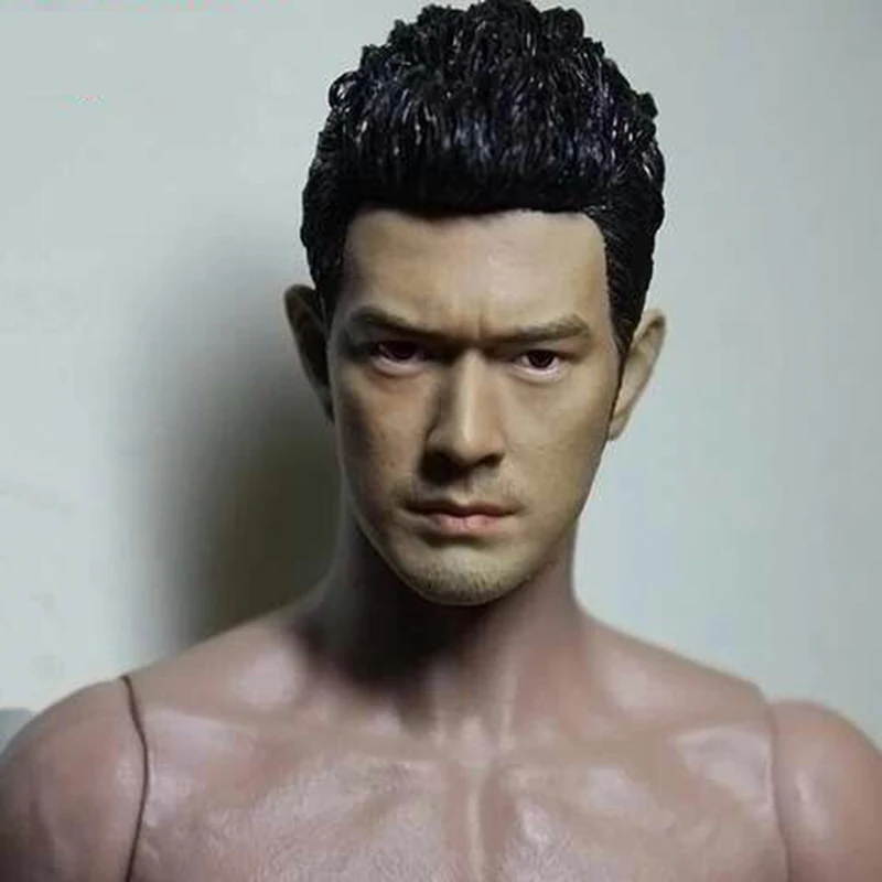 1/6 знаменитая японская звезда Takeshi Kaneshiro Мужская голова лепка для 12 дюймовых экшн