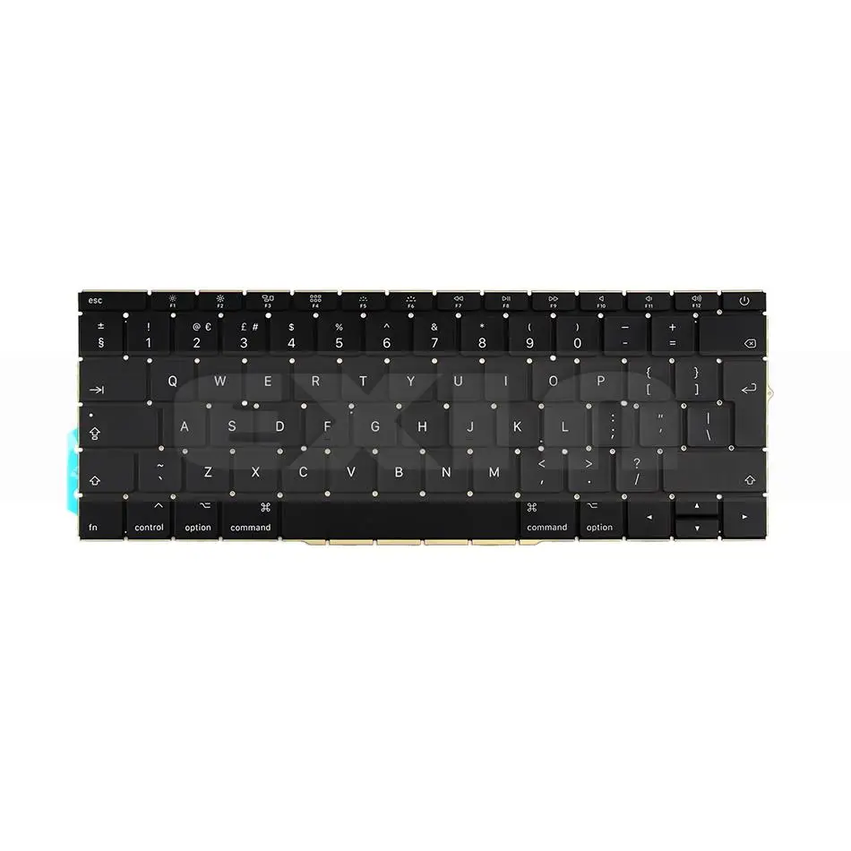 Подлинная новая клавиатура A1708 UK для Macbook Pro 13 3 &quotRetina клавиатуры с подсветкой