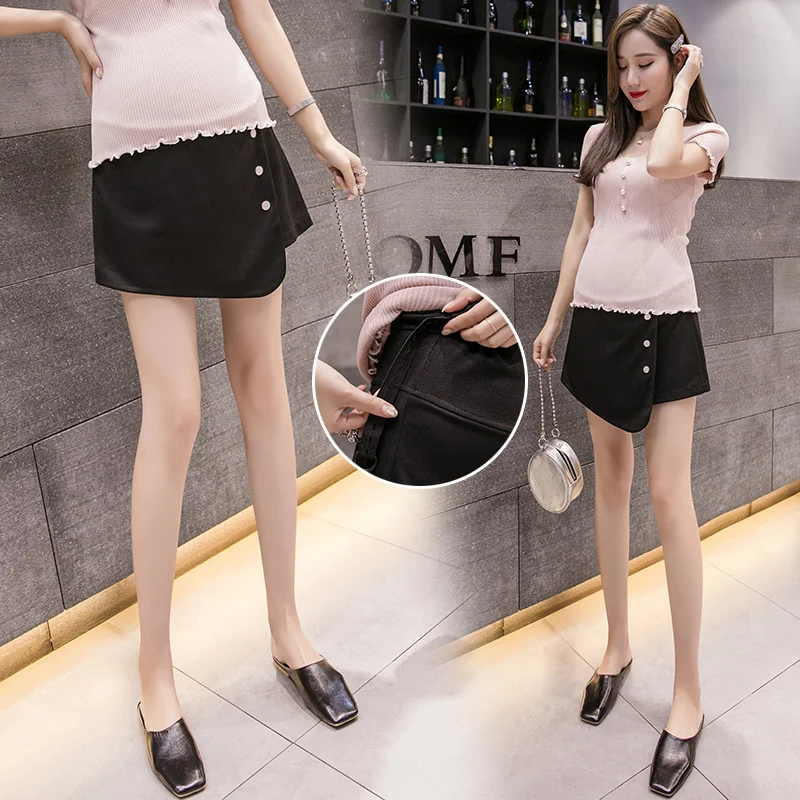 Fashion Maternity Shorts Pregnancy Pants for Pregnant Women Clothing Casual Gravidas Mother Wear Clothes C768 |