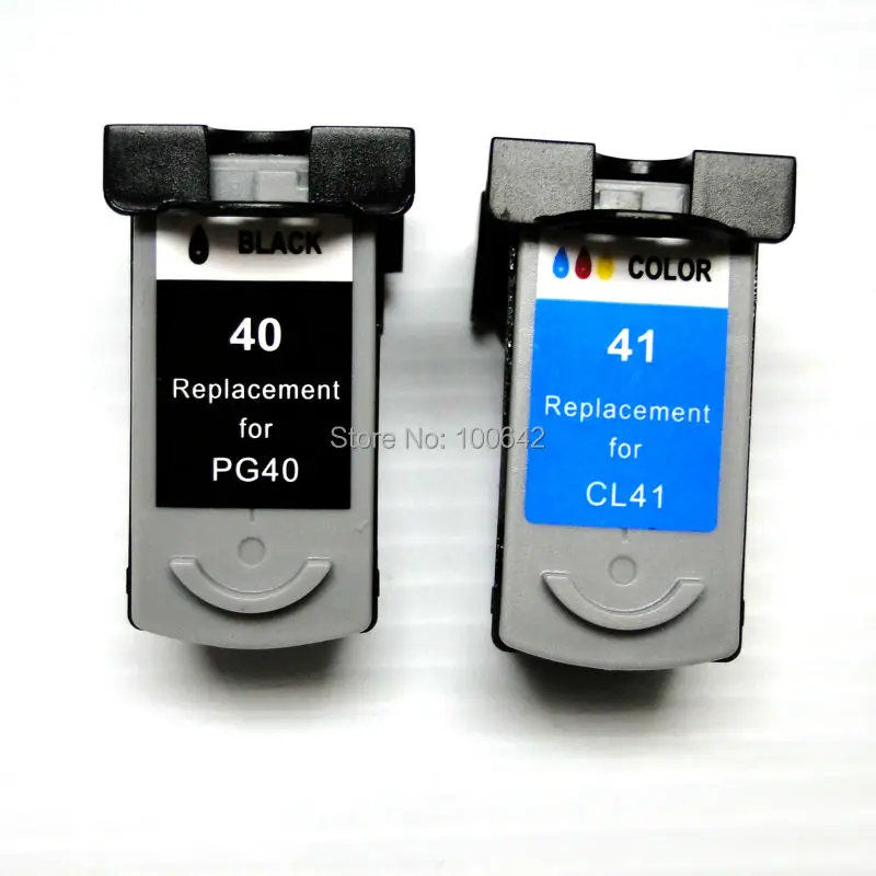 YOTAT 1 комплект зеркальный Восстановленный картридж с чернилами PG40 CL41 для Canon PIXMA