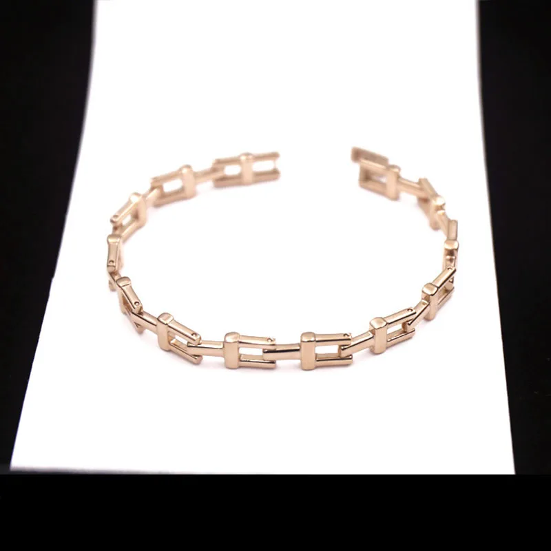 2018 новый высококачественный Титан стали полые браслет ссылку три цвета выбрать и