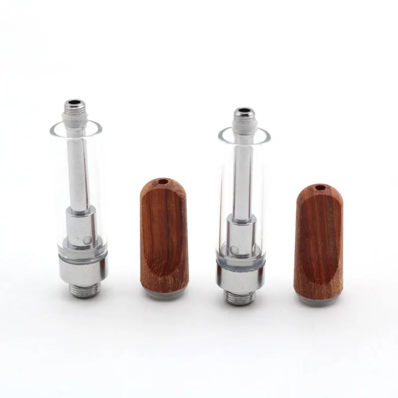 Vape картридж CBD с керамической катушкой Pyrex Стеклянная трубка толстое масло CE3