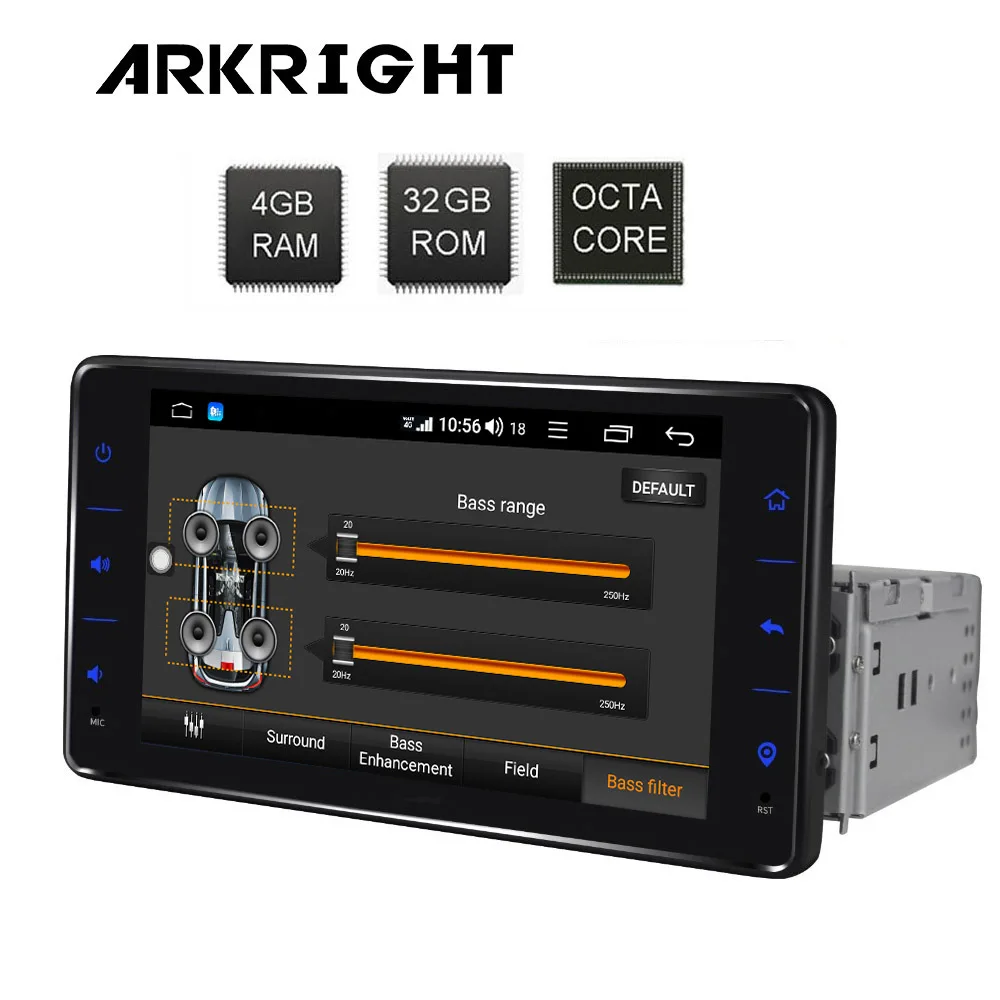 Новый 6 2 &quot1Din 4 + 32 ГБ Android 8 1 автомобильный Радио Аудио стерео поддержка 4G LTE SIM