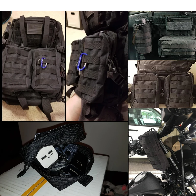 600D тактический Чехол военный Molle EDC утилита пакет страйкбол жилет гаджет аксессуар сумка охотничий поясной пакет боевое оборудование