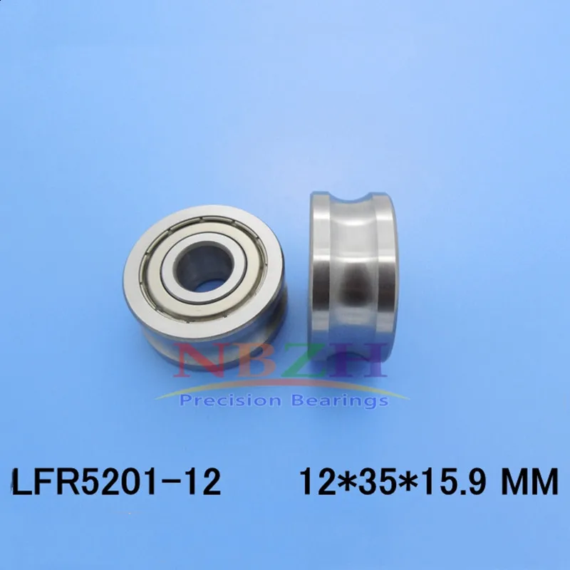 5 шт./лот 10 мм гусеница LFR5201 NPP KDD Радиальные Роликовые Подшипники 12*35*15 9 (точные
