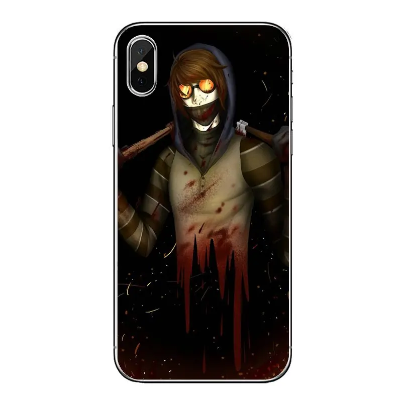 Прозрачный чехол из ТПУ Creepypasta Ticci Toby x reader Poster для Xiaomi Mi A1 A2 5X 6X 8 lite SE Pro Max Mix 2 2S 3 Mi5 Mi5S