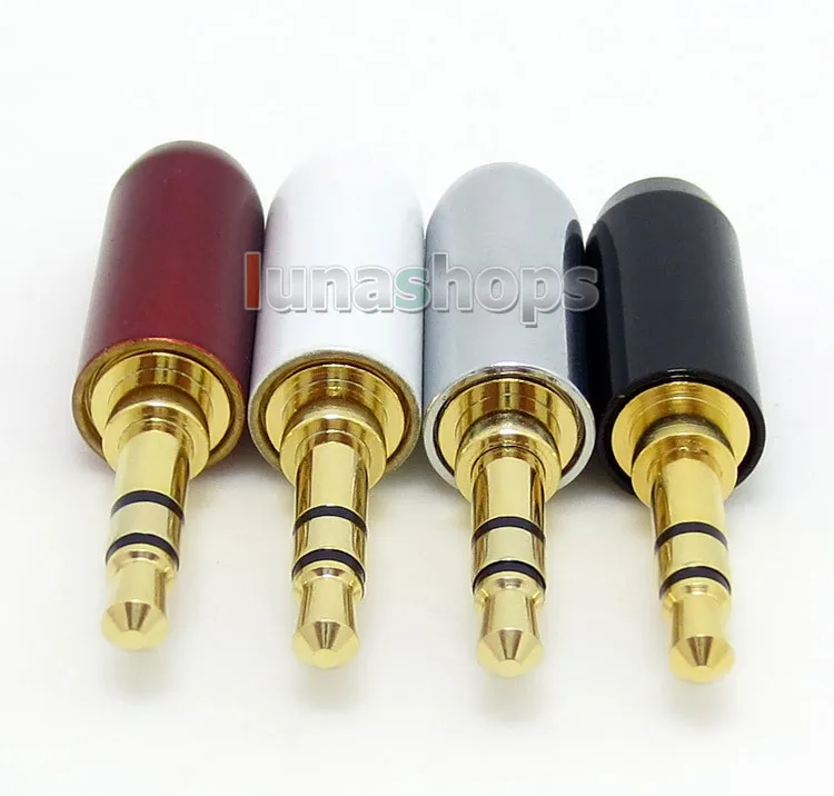 LN004301 3 5 мм полюса 6 адаптер для Sennheiser стерео Мужской аудио кабель Разъем DIY припой |