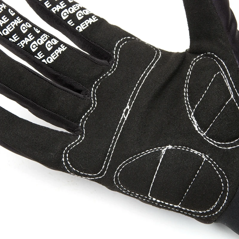 Qepae полный палец мотоциклетные зимние перчатки сенсорный экран Guantes Мото Гонки/лыжи/скалолазание/Велоспорт/езда Спорт Мотокросс перчатки