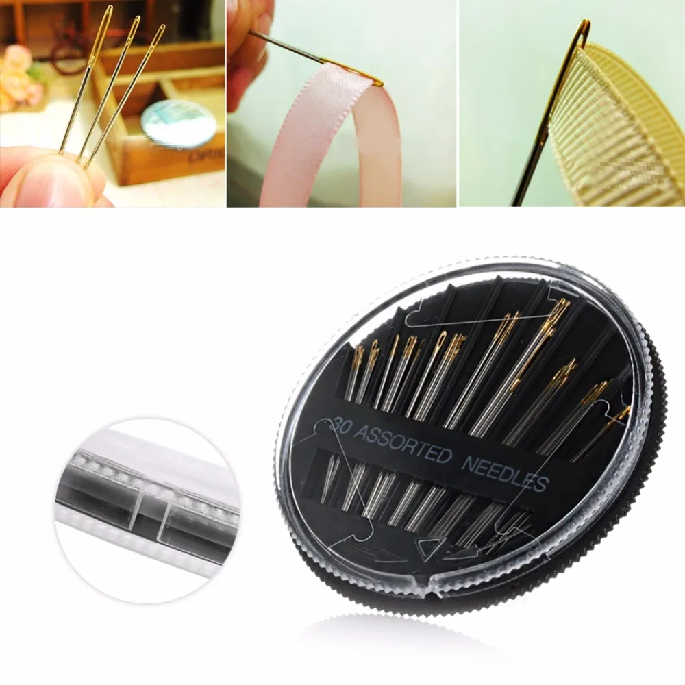 L10930PCS Ассорти ручные швейные иглы вышивка Pin Mending ремесло одеяло шить чехол|quilt store
