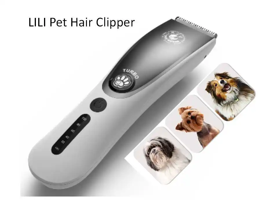LED дисплей LILI USB Перезаряжаемый триммер для шерсти собак и кошек устройство
