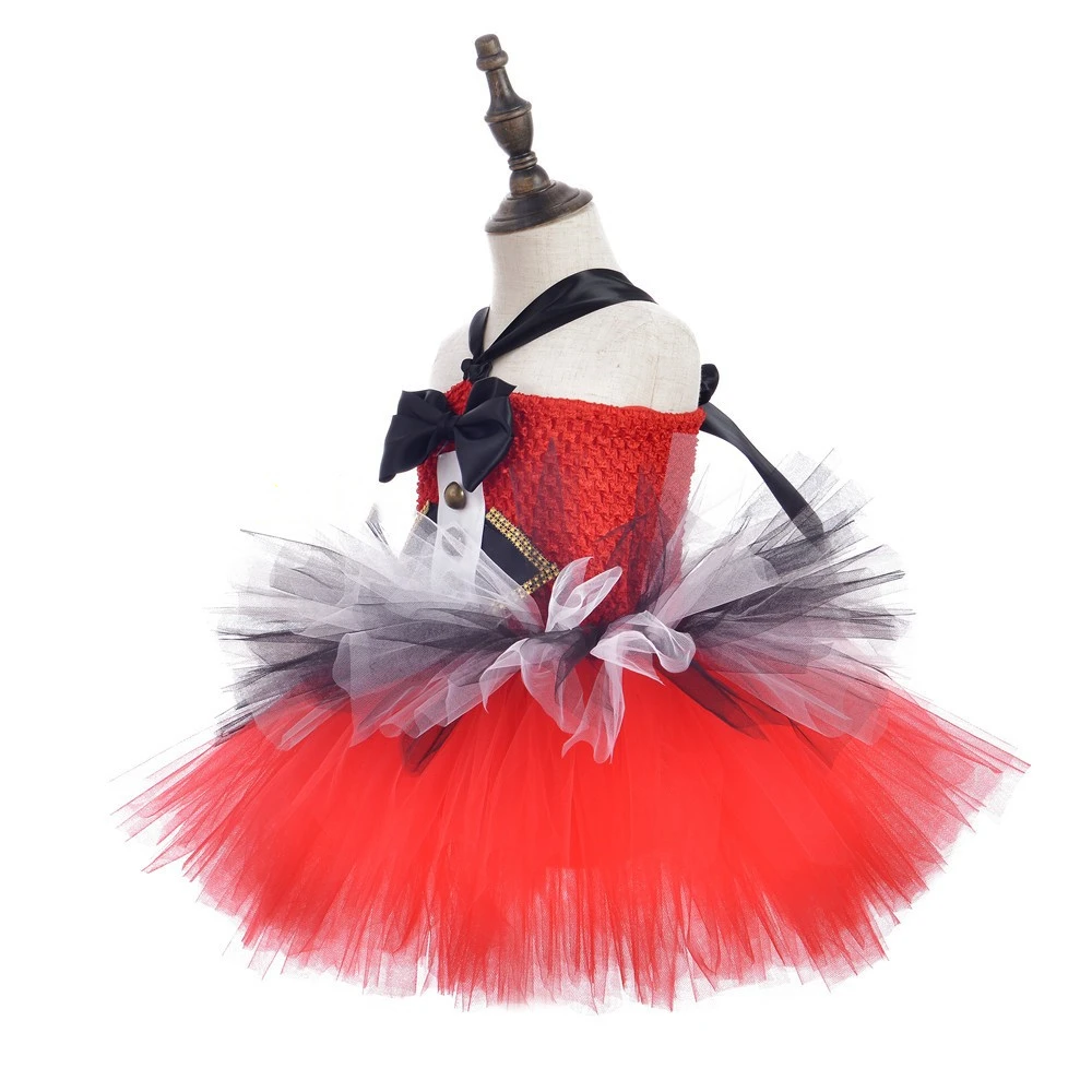 Tutu Dress Halloween Cosplay Circus Lion Tamer Costume Ringmaster Birthday Party Girl With Hat Christmas Outfit LU28 | Детская одежда и